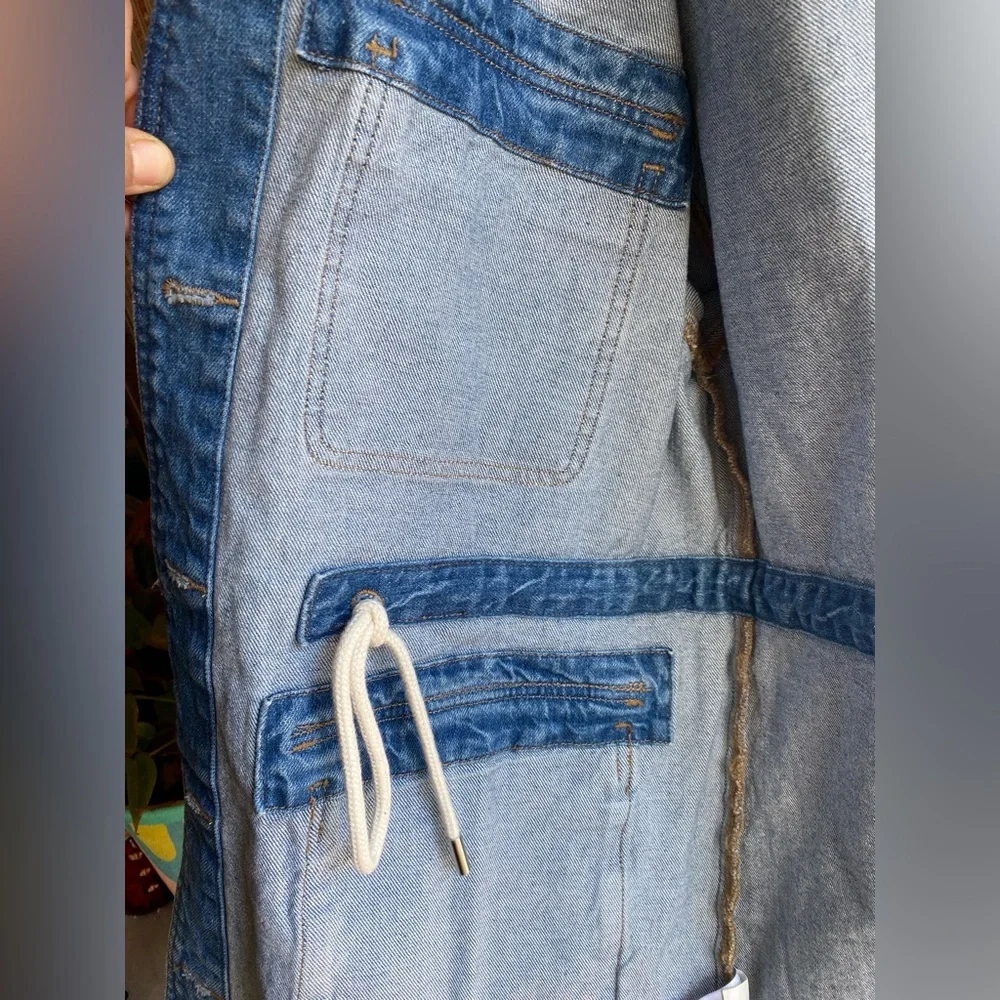 🆕 LOFT Denim Chore Jacket - M - *Runs Large* - Picture 7 of 12